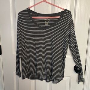 American Eagle Soft & Sexy Striped Tee
